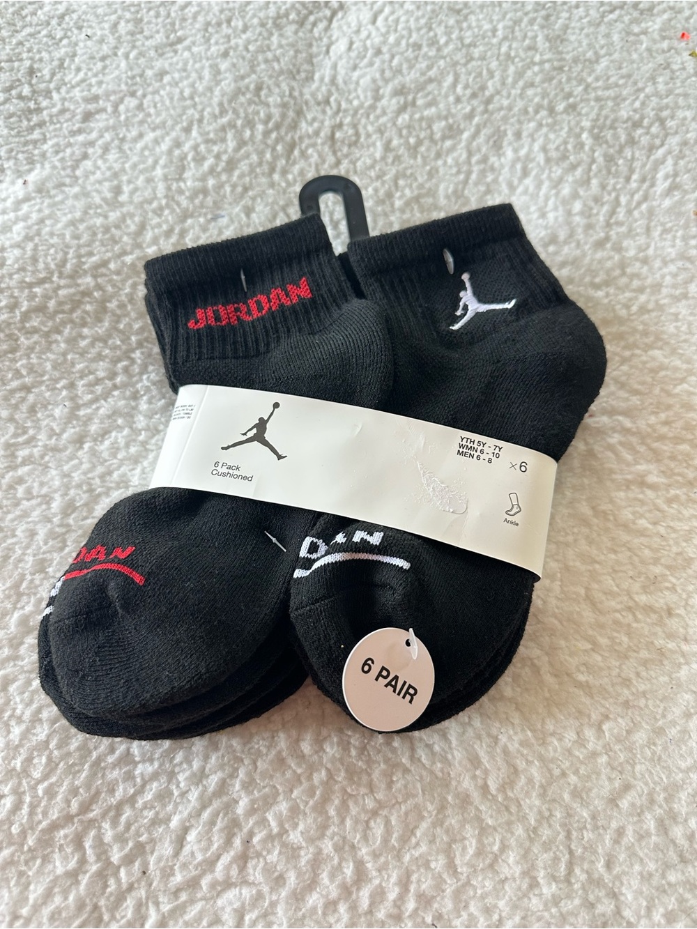 Nike Jordan Black Socks